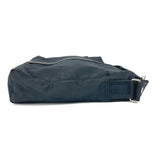 Hermes Shoulder Bag Nylon black Acapulco Basas MM