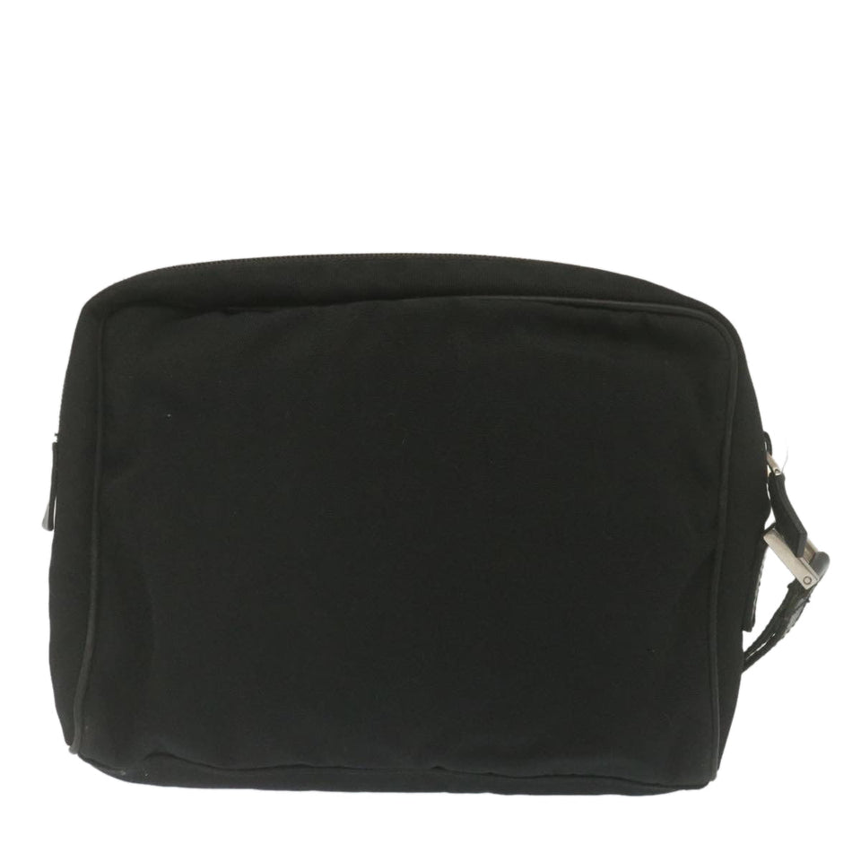 Gucci Clutch Bag Nylon Black 29358