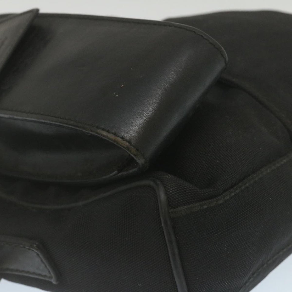 Gucci Clutch Bag Nylon Black 29358