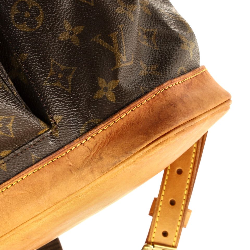Louis Vuitton Vintage Montsouris Backpack Monogram Canvas GM