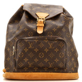Louis Vuitton Vintage Montsouris Backpack Monogram Canvas GM