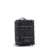 Louis Vuitton Soft Trunk Backpack Bag Charm and Key Holder Monogram Taurillon Leather