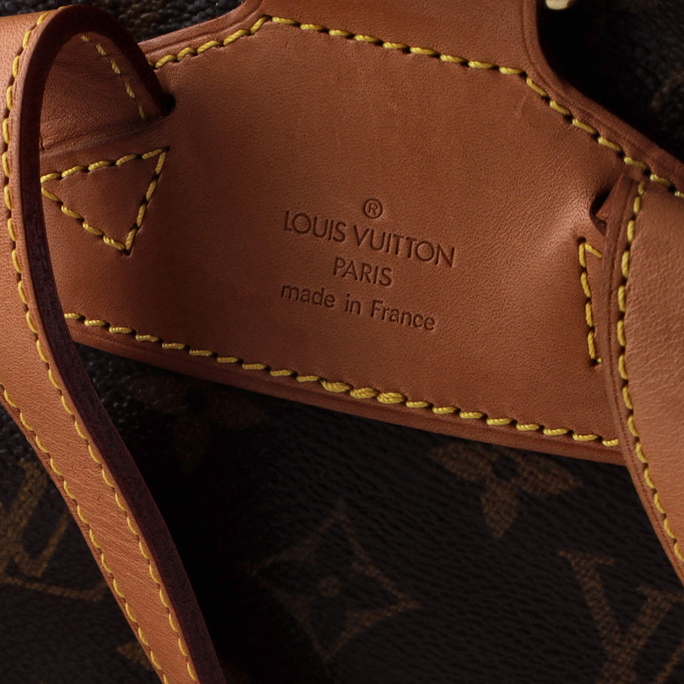 Louis Vuitton Vintage Montsouris Backpack Monogram Canvas MM