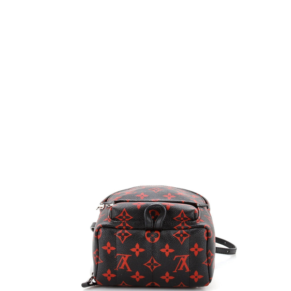 Louis Vuitton Palm Springs Backpack Limited Edition Monogram Infrarouge Mini