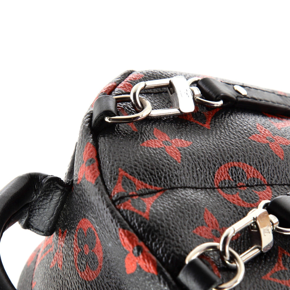 Louis Vuitton Palm Springs Backpack Limited Edition Monogram Infrarouge Mini