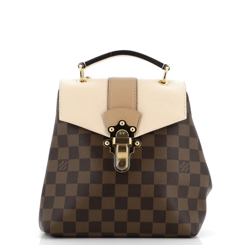 Louis Vuitton Clapton Backpack Damier and Leather