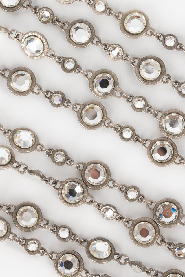 Chanel Swarovski Crystal Long Necklace – Fall/Winter 1998 Collection | Bags Junction