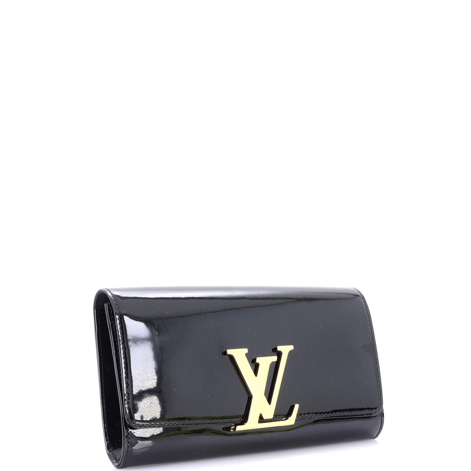 Louis Vuitton Louise Clutch Patent Long