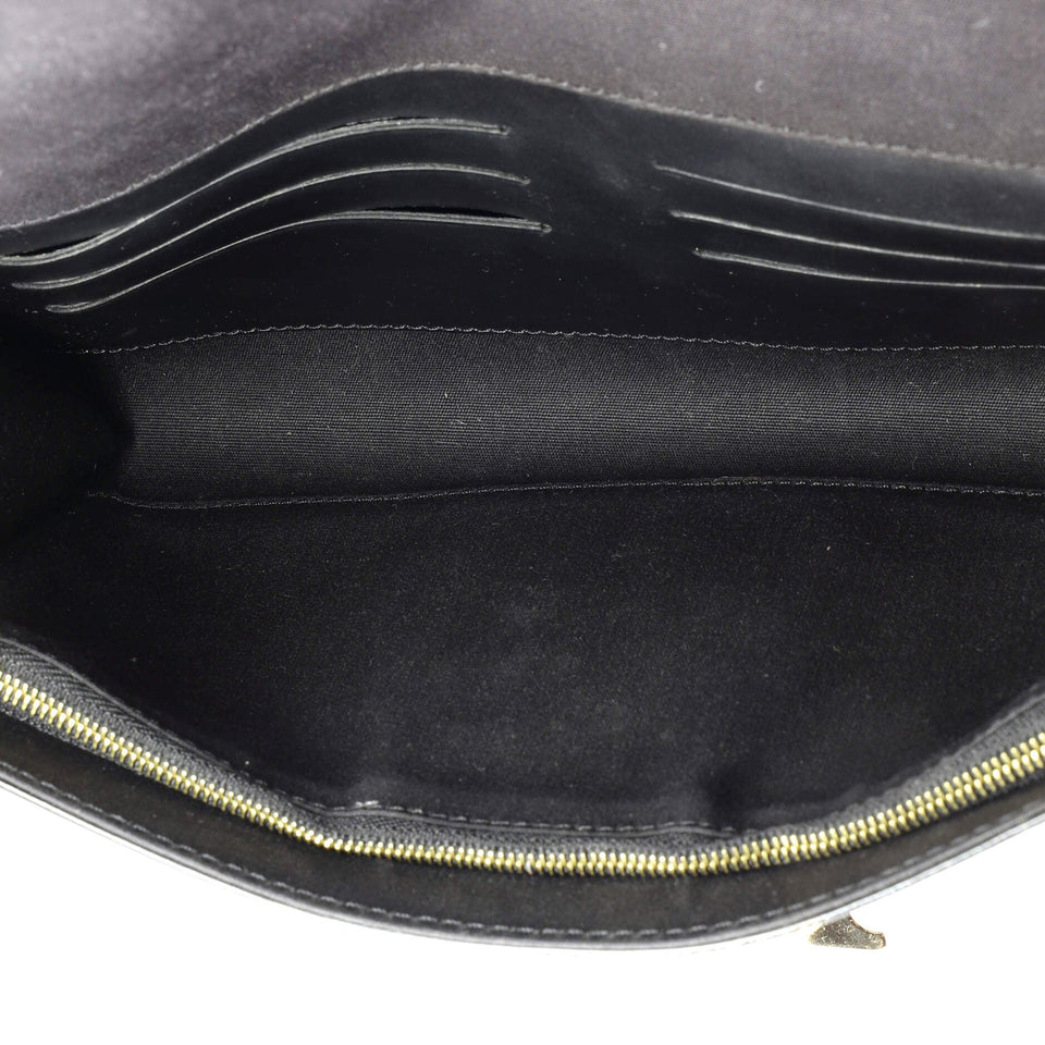 Louis Vuitton Louise Clutch Patent Long