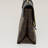 Louis Vuitton Monogram Rocky BB 2Way Hand Shoulder Bag Black Auth 29587A