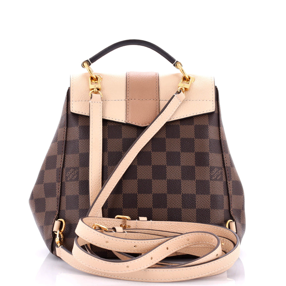 Louis Vuitton Clapton Backpack Damier and Leather