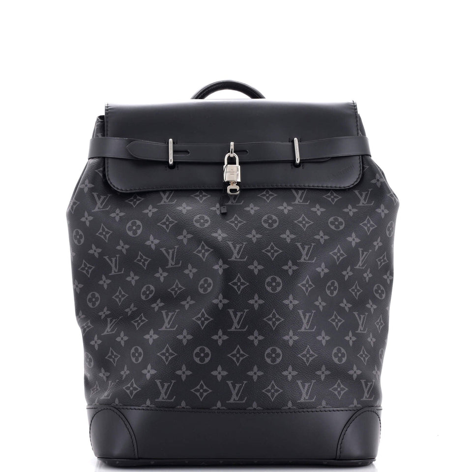 Louis Vuitton Steamer Backpack Monogram Eclipse Canvas