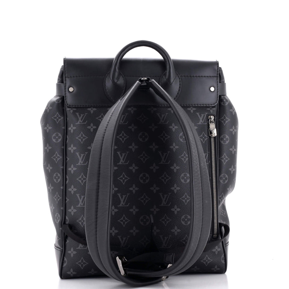 Louis Vuitton Steamer Backpack Monogram Eclipse Canvas
