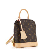 Louis Vuitton Alma Backpack Monogram Canvas