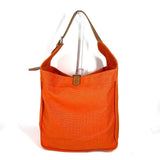 Hermes Shoulder Bag canvas Orange Marwali GM Women