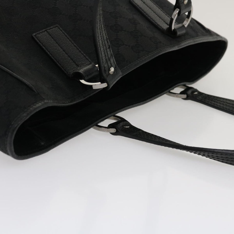 Gucci GG Canvas Shoulder Bag Black 29778