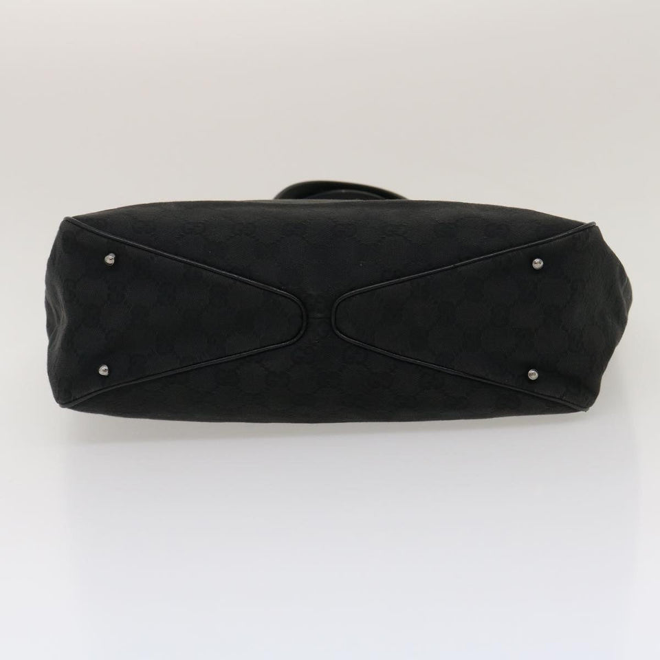 Gucci GG Canvas Shoulder Bag Black 29778