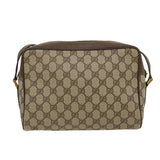 Gucci Web Sherry Line GG Canvas Shoulder Bag Beige Red Green 29796