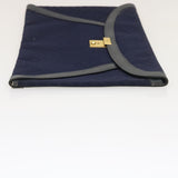 Gucci Micro GG Canvas Clutch Bag Navy 29798