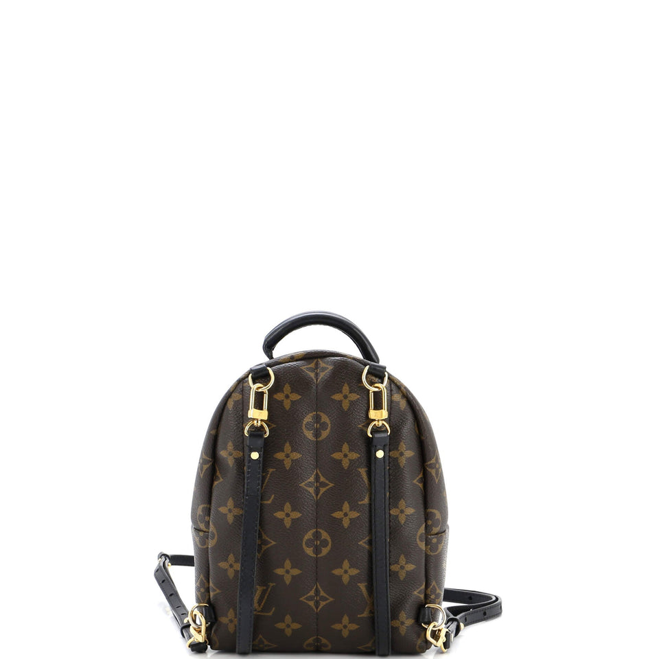 Louis Vuitton Palm Springs Backpack Limited Edition World Tour Monogram Canvas Mini
