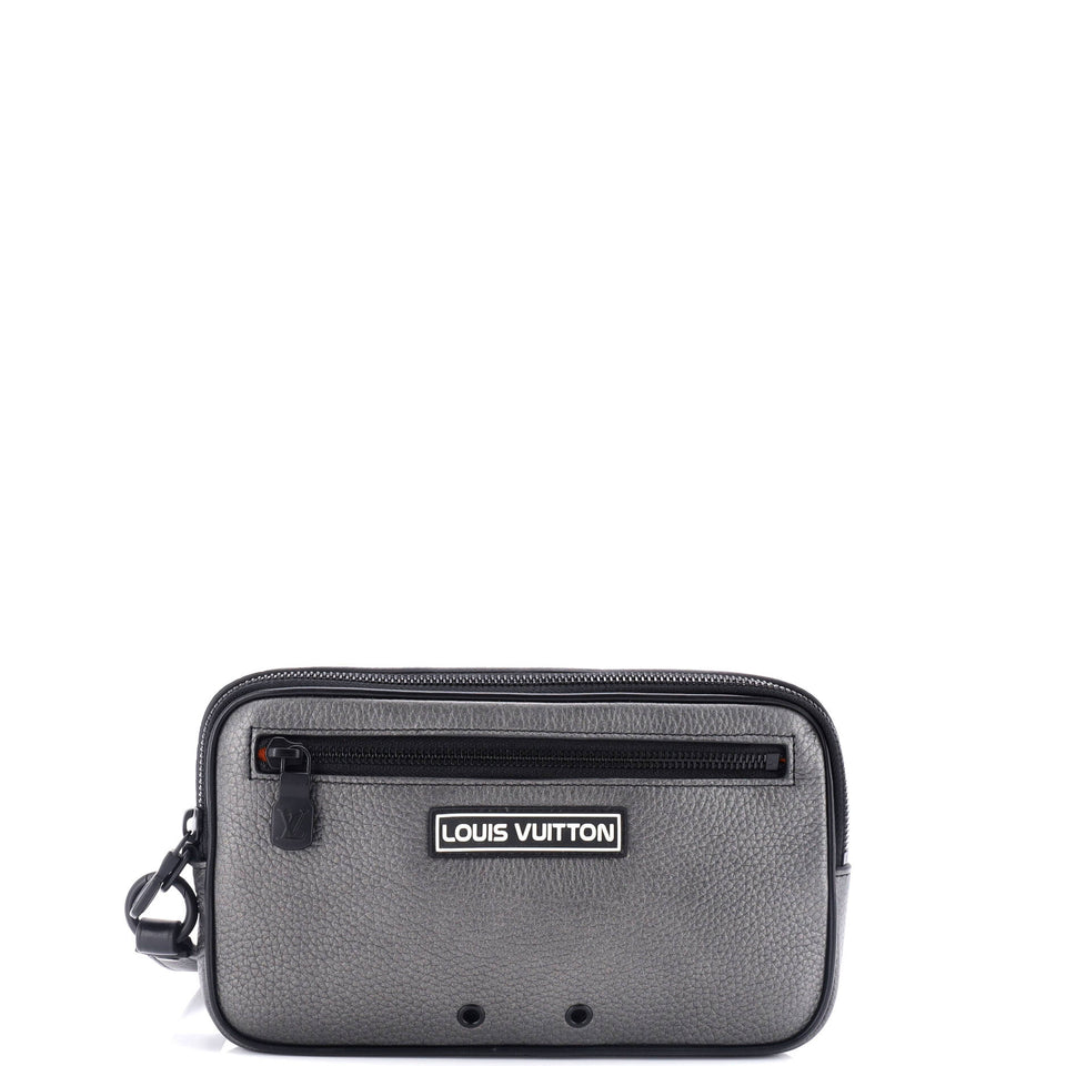 Louis Vuitton Alpha Wristlet Clutch Taurillon Leather