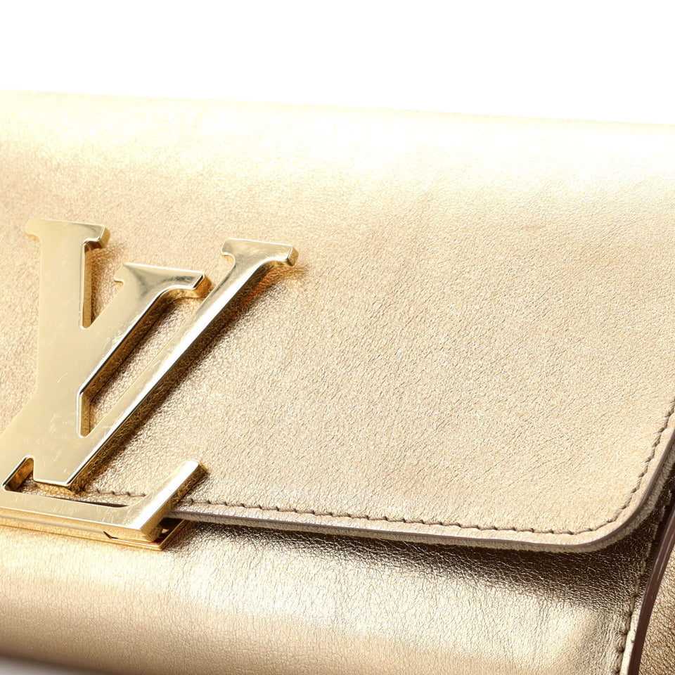 Louis Vuitton Louise Clutch Leather Long