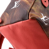 Louis Vuitton Palm Springs Backpack Limited Edition Jeff Koons Da Vinci Print Canvas PM