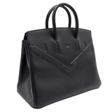 Hermes25cm Birkin Shadow Black Swift Leather