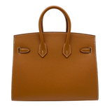 Hermes25cm Birkin Sellier Gold Epsom Leather Gold Hardware