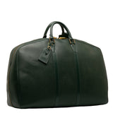 Louis Vuitton Taiga Boston Bag Travel Bag Leather Dark Green