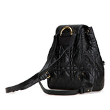 Dior Caro Macrocannage Leather Backpack