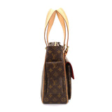 Louis Vuitton Multipli Cite Monogram Canvas Shoulder Bag Brown