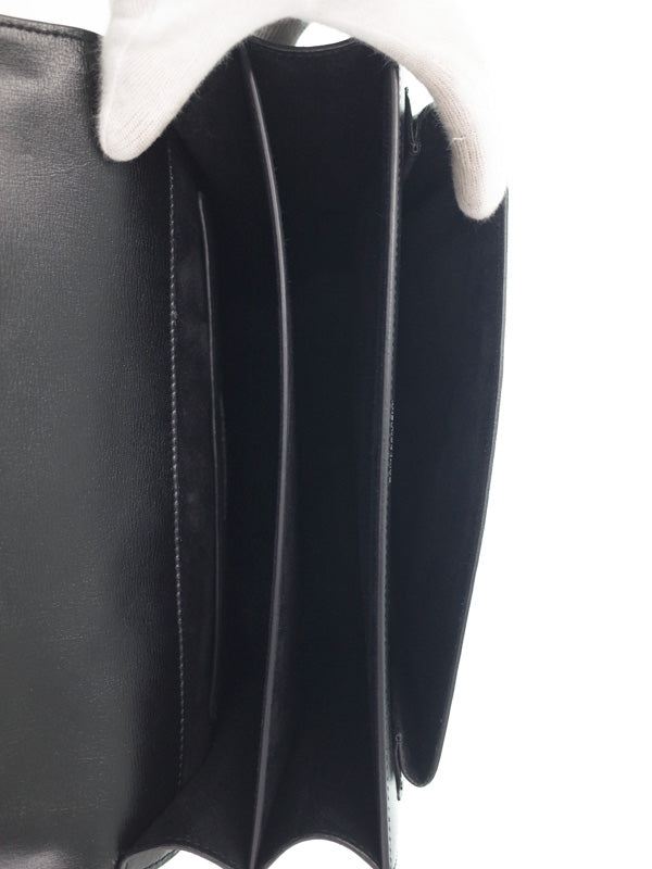 Saint Laurent- Sunset Large Chain Shoulder Bag Black