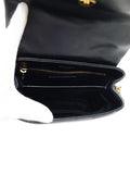 Saint Laurent- Paris Monogram Loulou Strap Bag Black