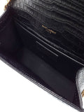 Saint Laurent- Paris Logo Kate Chain Shoulder Bag Black