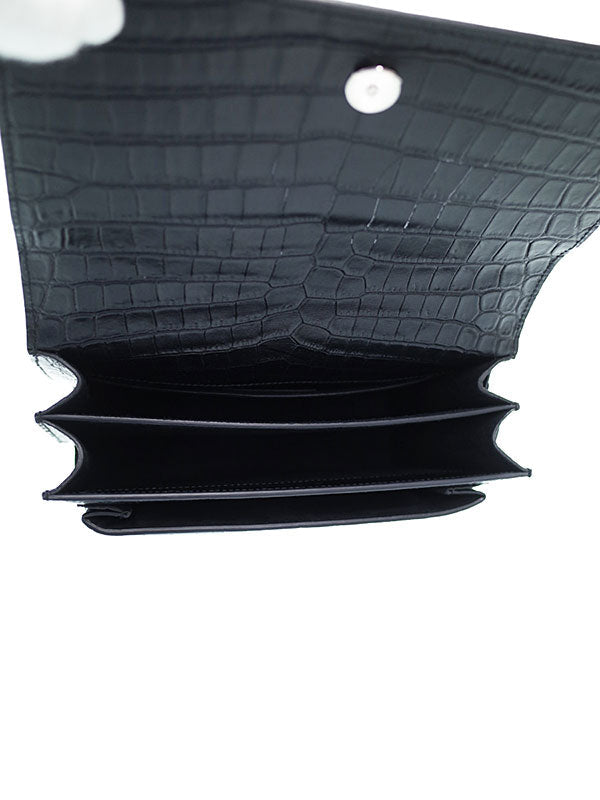Saint Laurent- Paris Sunset Medium Shoulder Bag Black