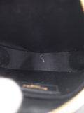 Saint Laurent- Paris Vinyl Chain Shoulder Bag Black