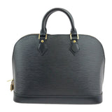 Louis Vuitton Epi Alma Bag Handbag Noir