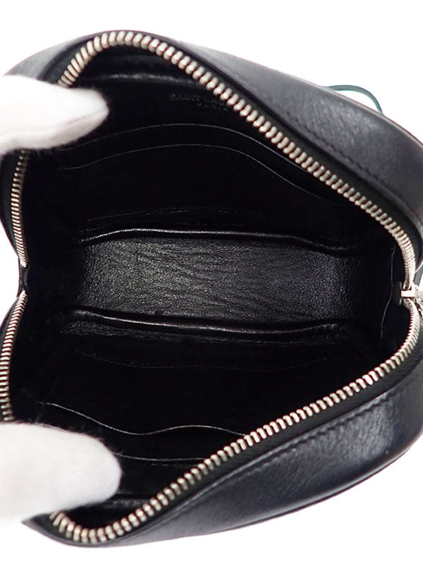 Saint Laurent- Paris Blogger Shoulder Bag Black