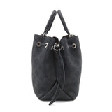 Louis Vuitton Mahina Bell Shoulder Bag Leather Noir Black