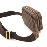 Louis Vuitton Damier Geronimos Body Bag Waist Pouch Ebene Brown