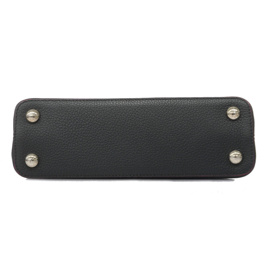 Louis Vuitton Capucines BB Taurillon Leather Noir Black