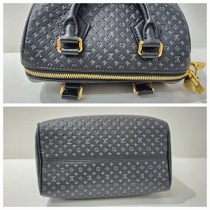 Louis Vuitton Speedy Bandouliere 20 Noir 2way Shoulder Bag