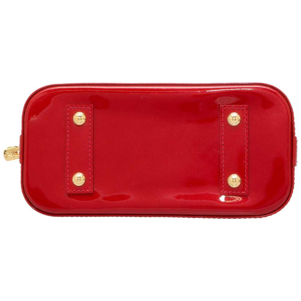 Louis Vuitton Handbag Monogram Vernis Alma BB 2way Crossbody