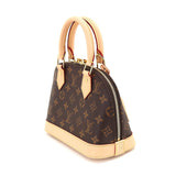 Louis Vuitton Monogram Alma BB 2 Way Hand Shoulder Bag Brown
