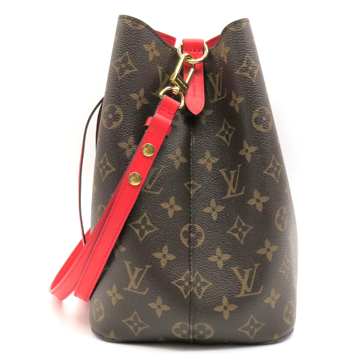 Louis Vuitton Neonoe Monogram Coquelicot Shoulder Bag