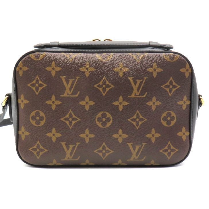 Louis Vuitton Saintonge Monogram Noir Shoulder Bag