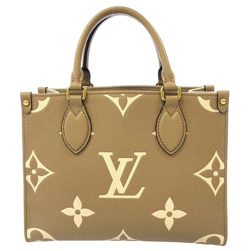 Louis Vuitton Handbag Monogram Emplant On The Go PM 2way Shoulder Bag