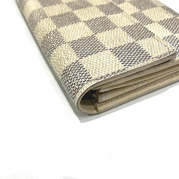 Louis Vuitton Damier Azur Portefeuille Sarah Long Wallet