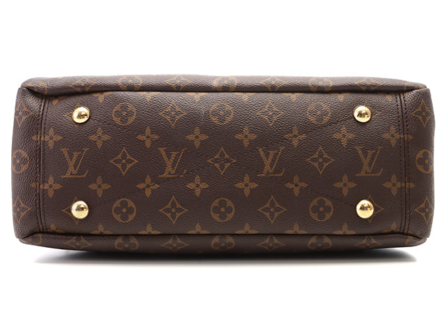 Louis Vuitton Pallas Monogram Shoulder Bag Noir Black